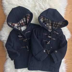Classic wool toggle-coat